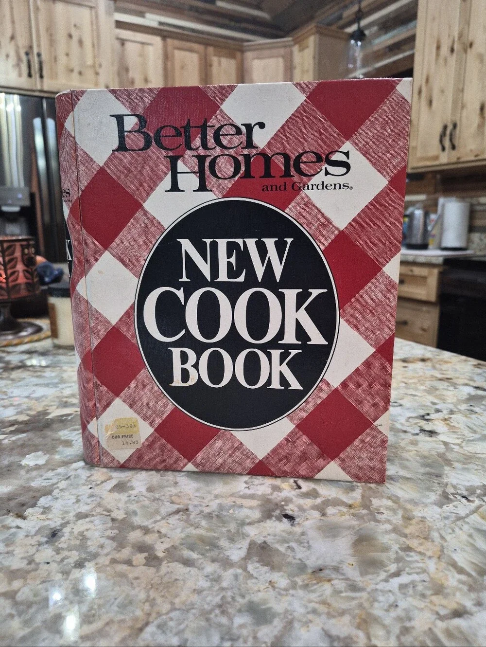 Better Homes And Gardens New Cookbook 1981 Red Plaid Edition